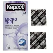 کاندوم کاپوت مدل Micro Thin بسته 12 عددی