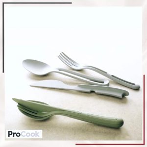 ست قاشق و چنگال و کارد سفری پروکوک PROCOOK