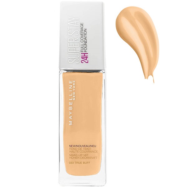 کرم پودر 24 ساعته میبلین MAYBELLINE مدل Super Stay شماره 3
