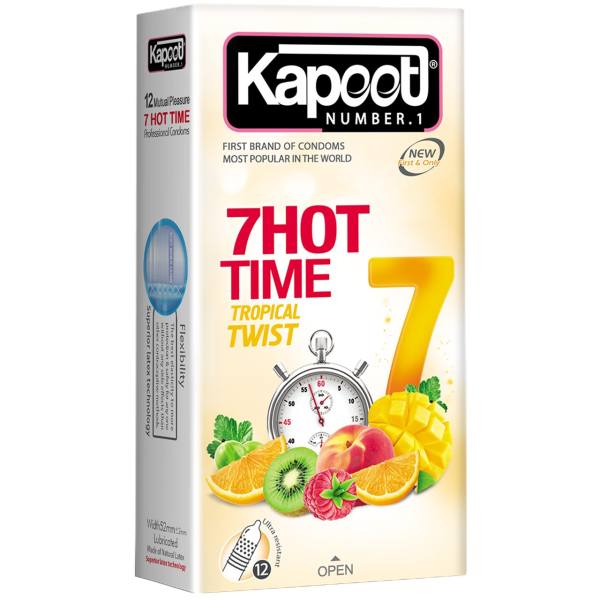 کاندوم گرما بخش کاپوت مدل7Hot Time