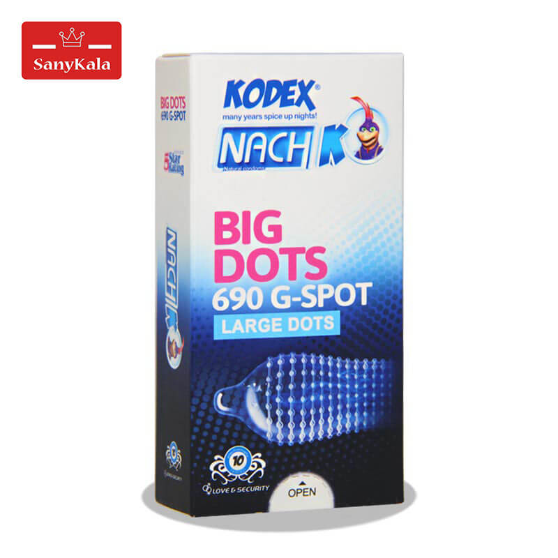  کاندوم خاردار کدکس BIG DOTS