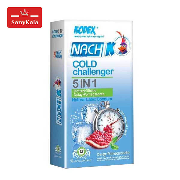 کاندوم تاخیری تنگ كننده کدکس Cold Challenger 5in1