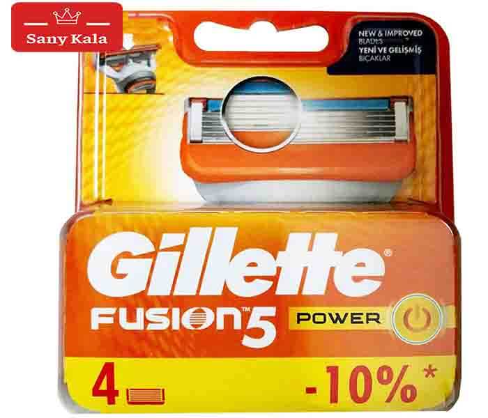 تیغ یدک ژیلت فیوژن5- 4 عددی
