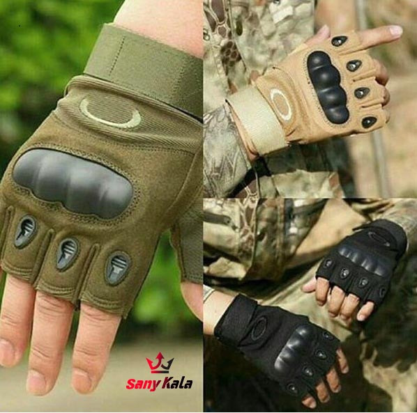 دستکش نیم انگشتیOakley (3)