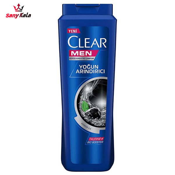 شامپو ضد شوره کلیر CLEAR حاوی ذغال و نعنا (600 میلی لیتر) (اصل ترکیه)