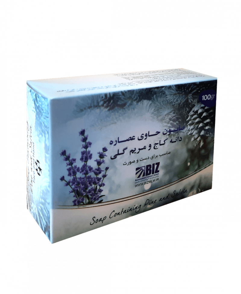 صابون کاج و گلی