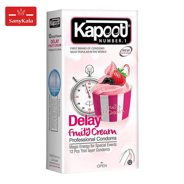 کاندوم کاپوت تاخيري ميوه اي delay fruity cream
