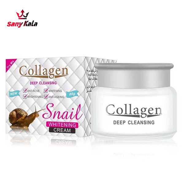 کرم جوانساز و آبرسان کلاژن حلزون Collagen Whitening Creame